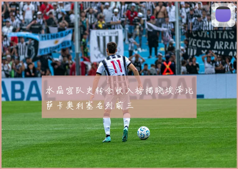 水晶宫队史转会收入榜揭晓埃泽比萨卡奥利塞名列前三